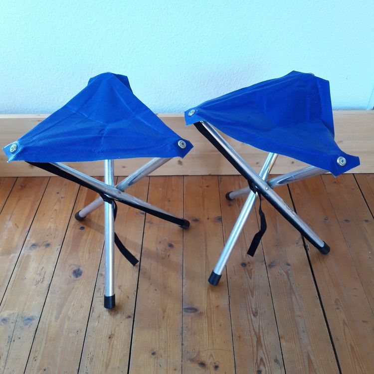 HWGING Dreibein Hocker Segeltuch - Falbarer Campinghocker Für Outdoor