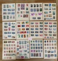 Briefmarken aus aller Welt Sammlung