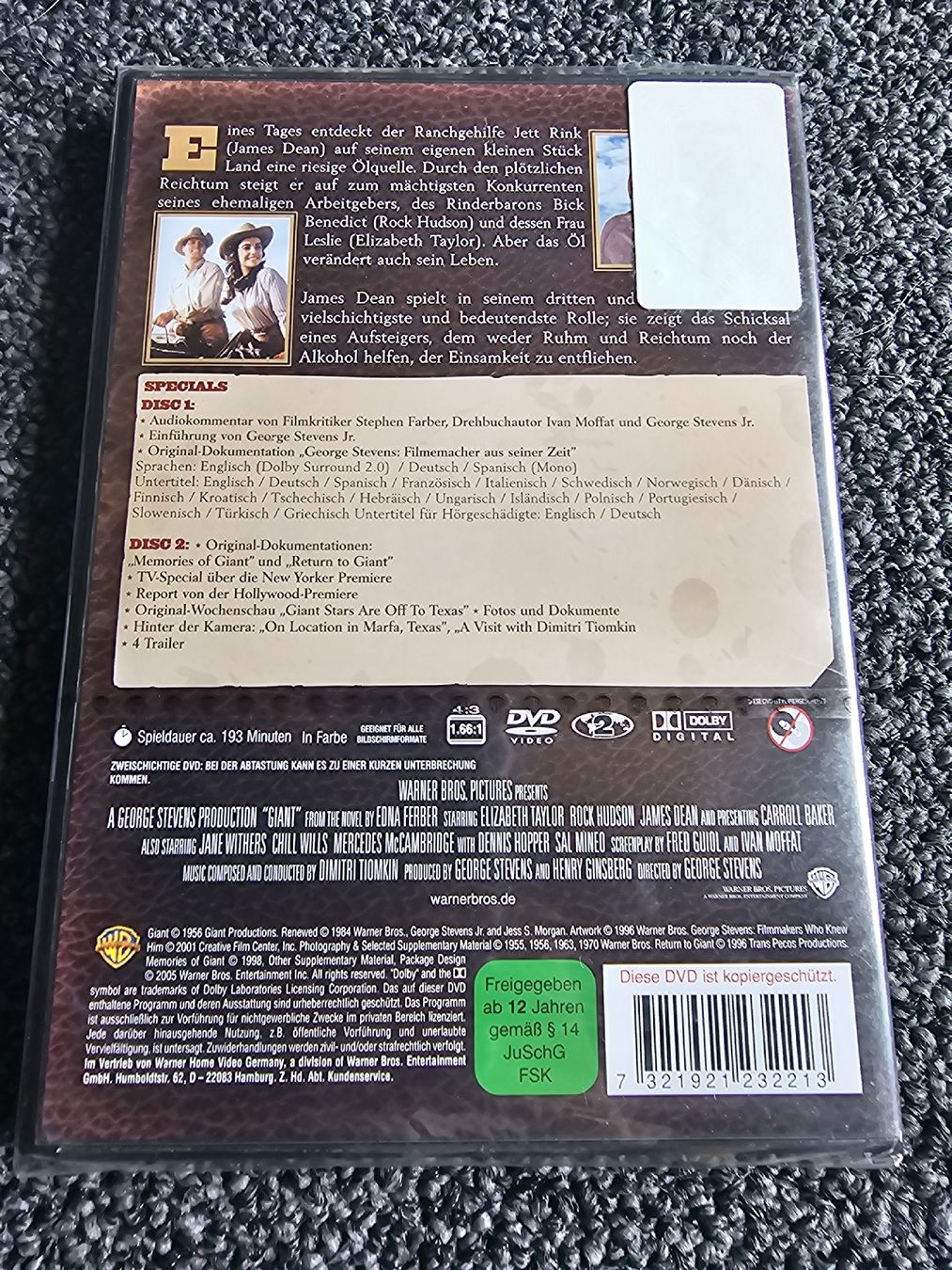 Tutti i DVDs: DVD Giganten Special Edition Neuverpackt – Nuovo e nell'imballaggio originale da Ruswil venduto da jan_bxl5 1