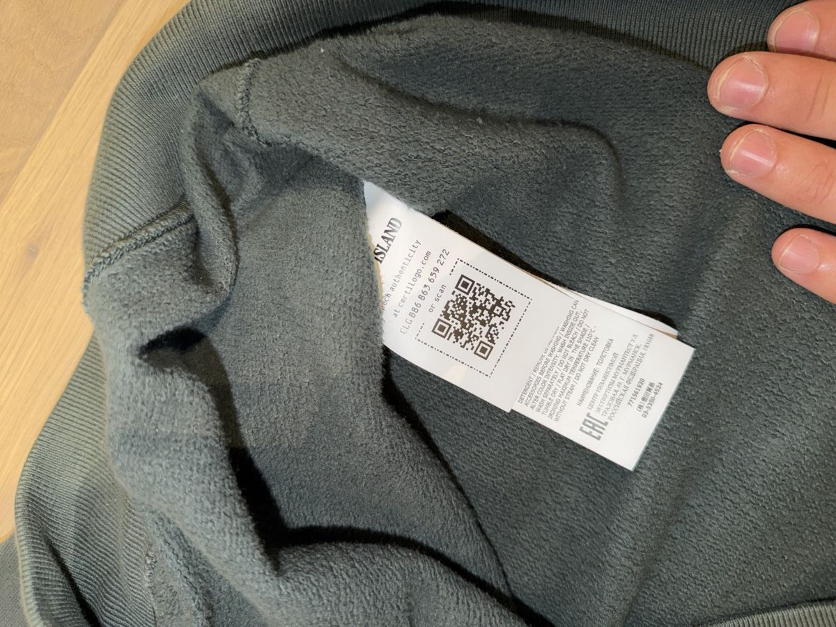 Stone Island Maglioni & Felpe: Stone island, half zip blue/grey – Usato da givrins venduto da aur_ln2j 3