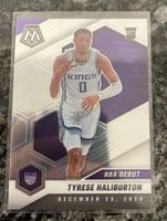 NBA Tyrese Haliburton Panini Mosaic Rookie Card