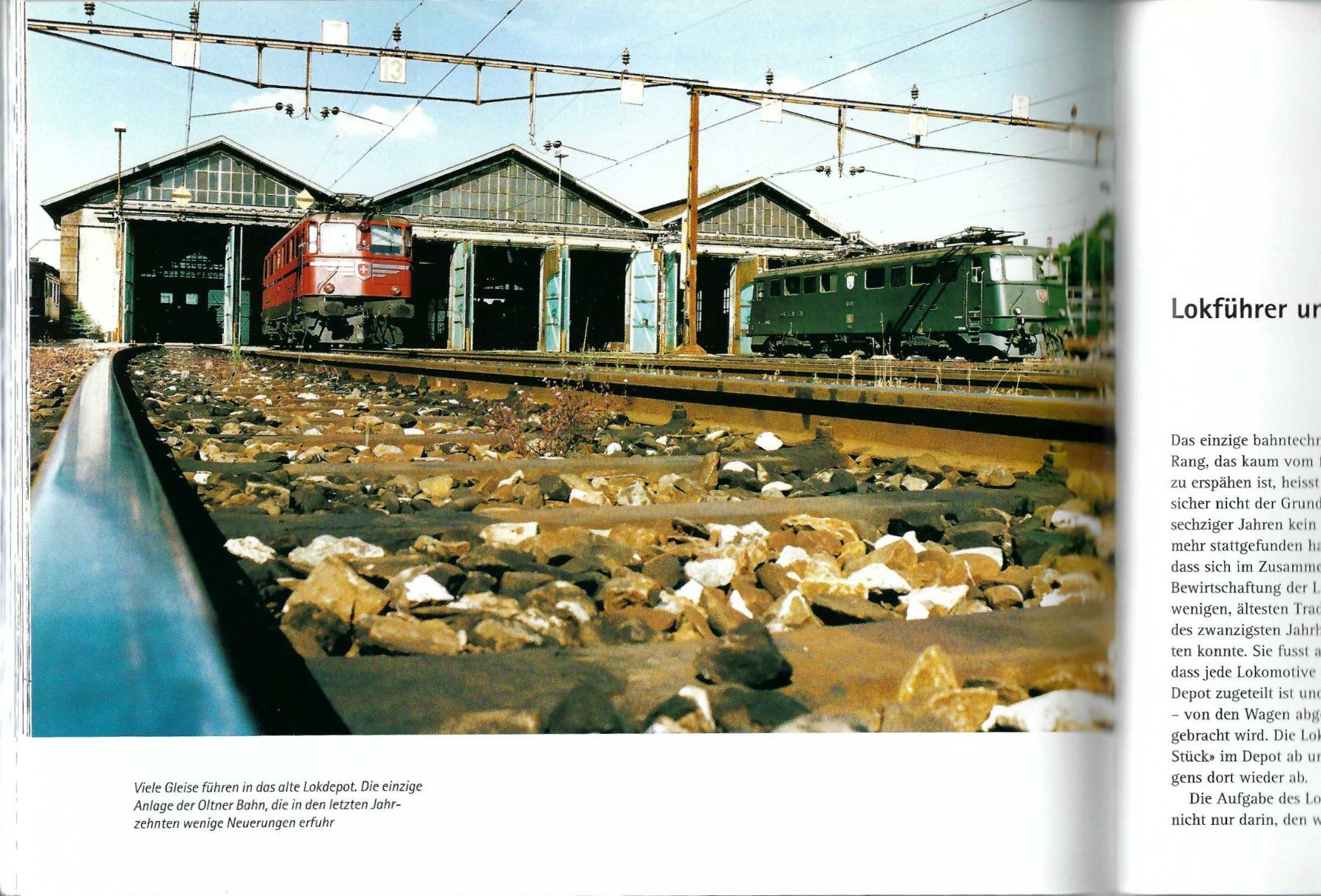 Libri: Eisenbahnstadt Olten. – Usato da Horw venduto da SwissSteamMemories 2
