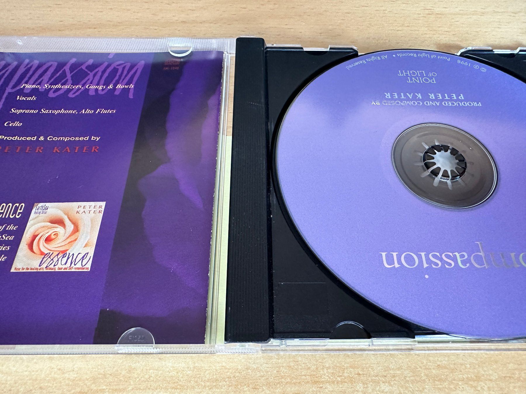 CD: Peter Kater – Compassion – Usato da Rikon im Tösstal venduto da Alpenmutz 2