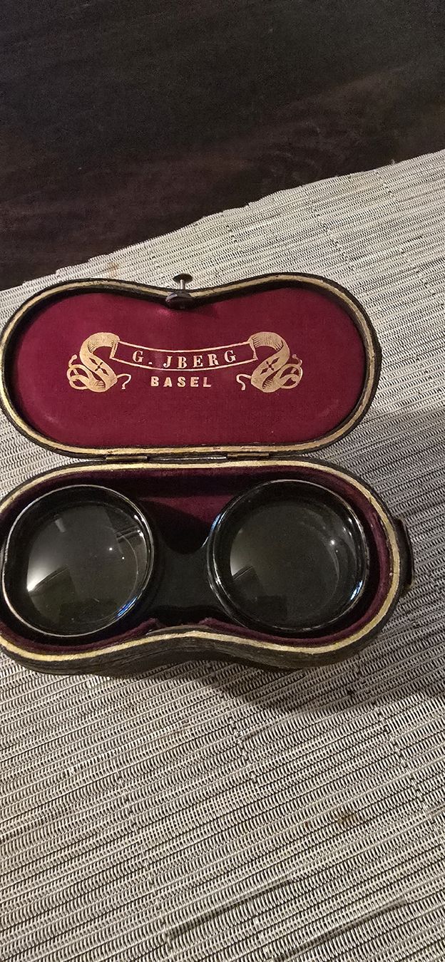 Binocoli: Opernglas Fernglas  um 1900 G.JBERG Basel  – Usato da Basel venduto da Jcva