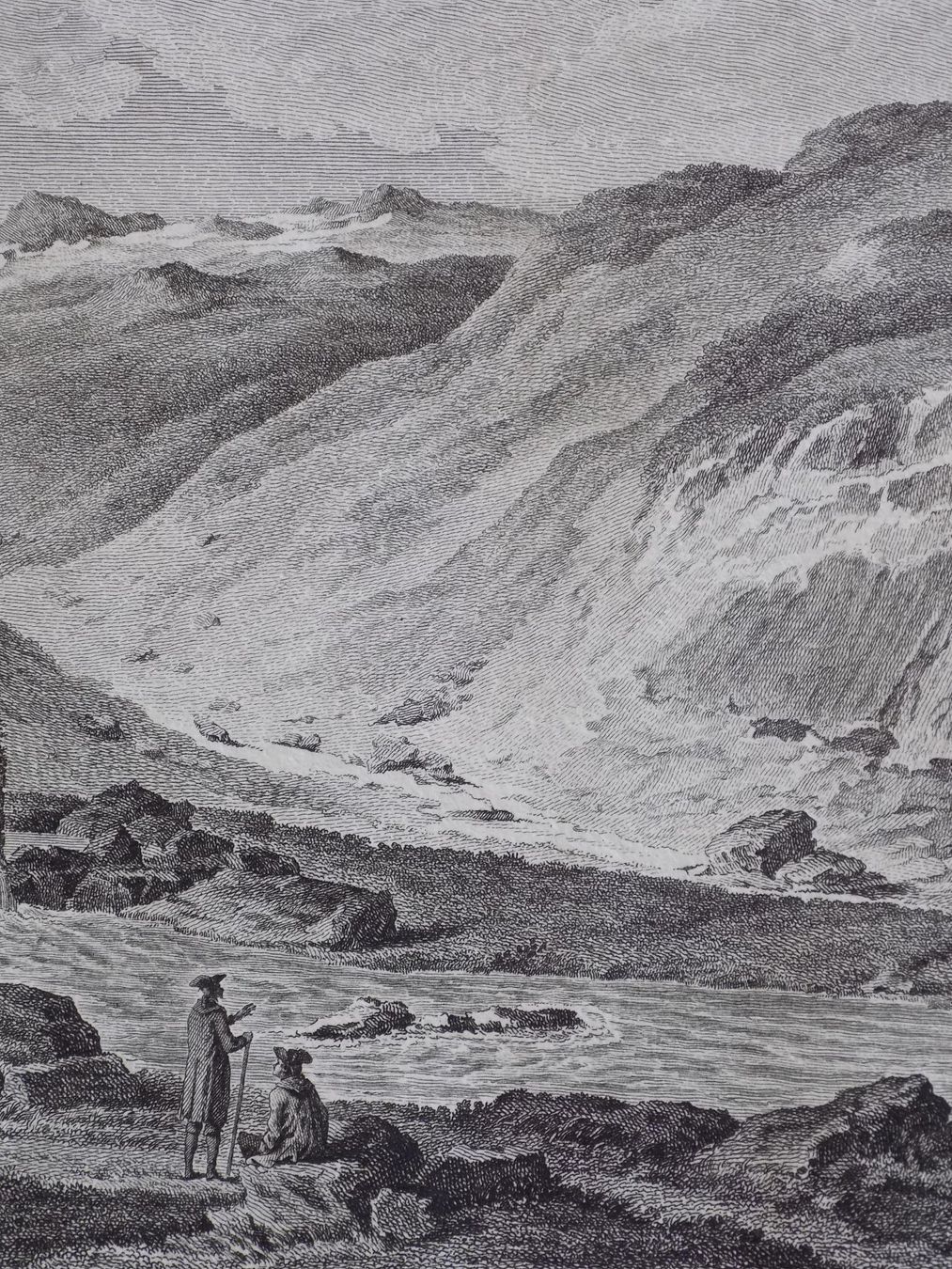 Incisioni: Ticino Vue de la source du Tesin – Usato da Risch venduto da Rischli15 5