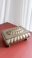 Art Deco WMF Brass Hammered Trinket Box 1920s