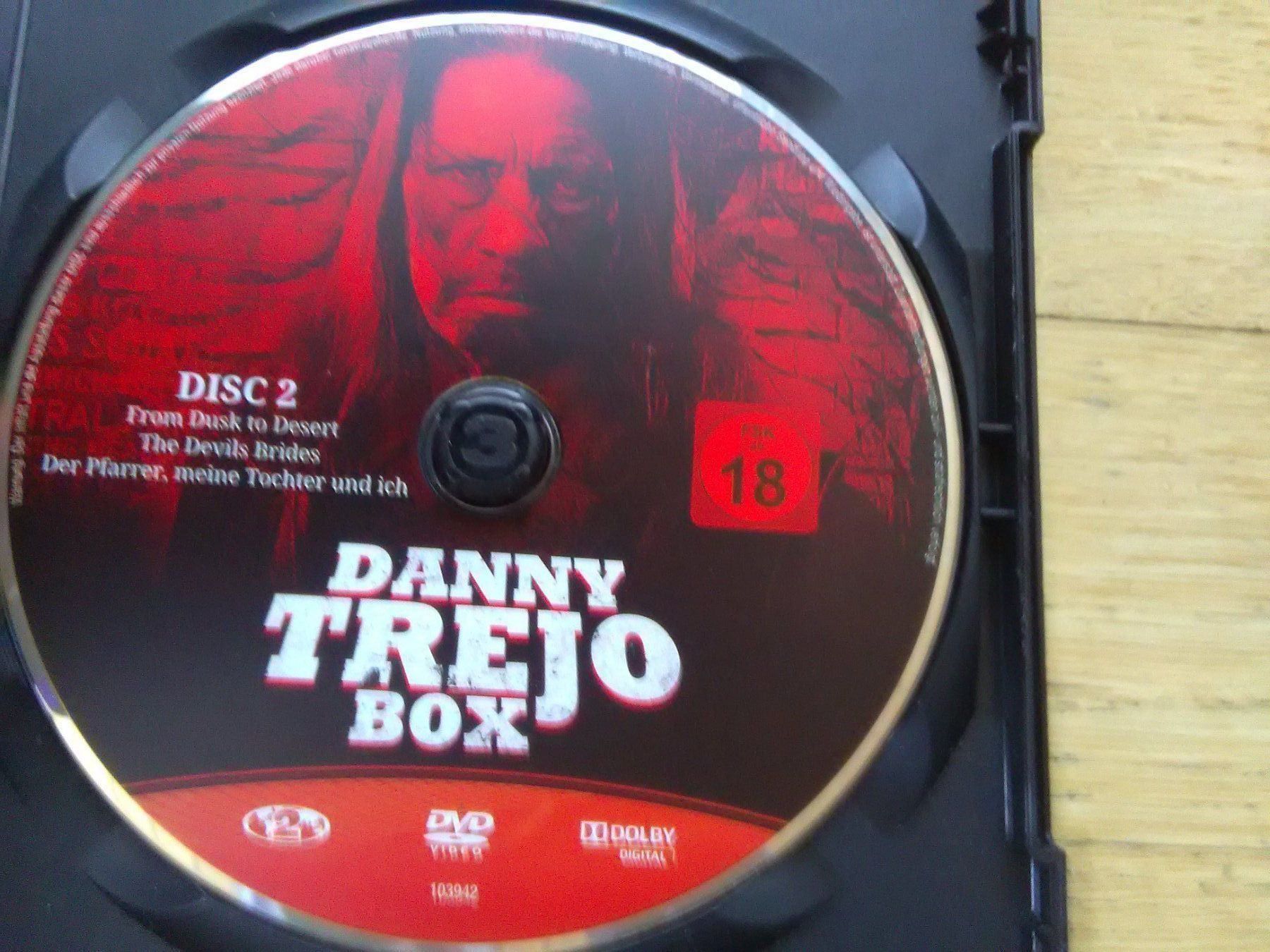 Tutti i DVDs: Danny Trejo Box -  (3 DVD's) – Usato da St.Galllen venduto da elkaphone 3