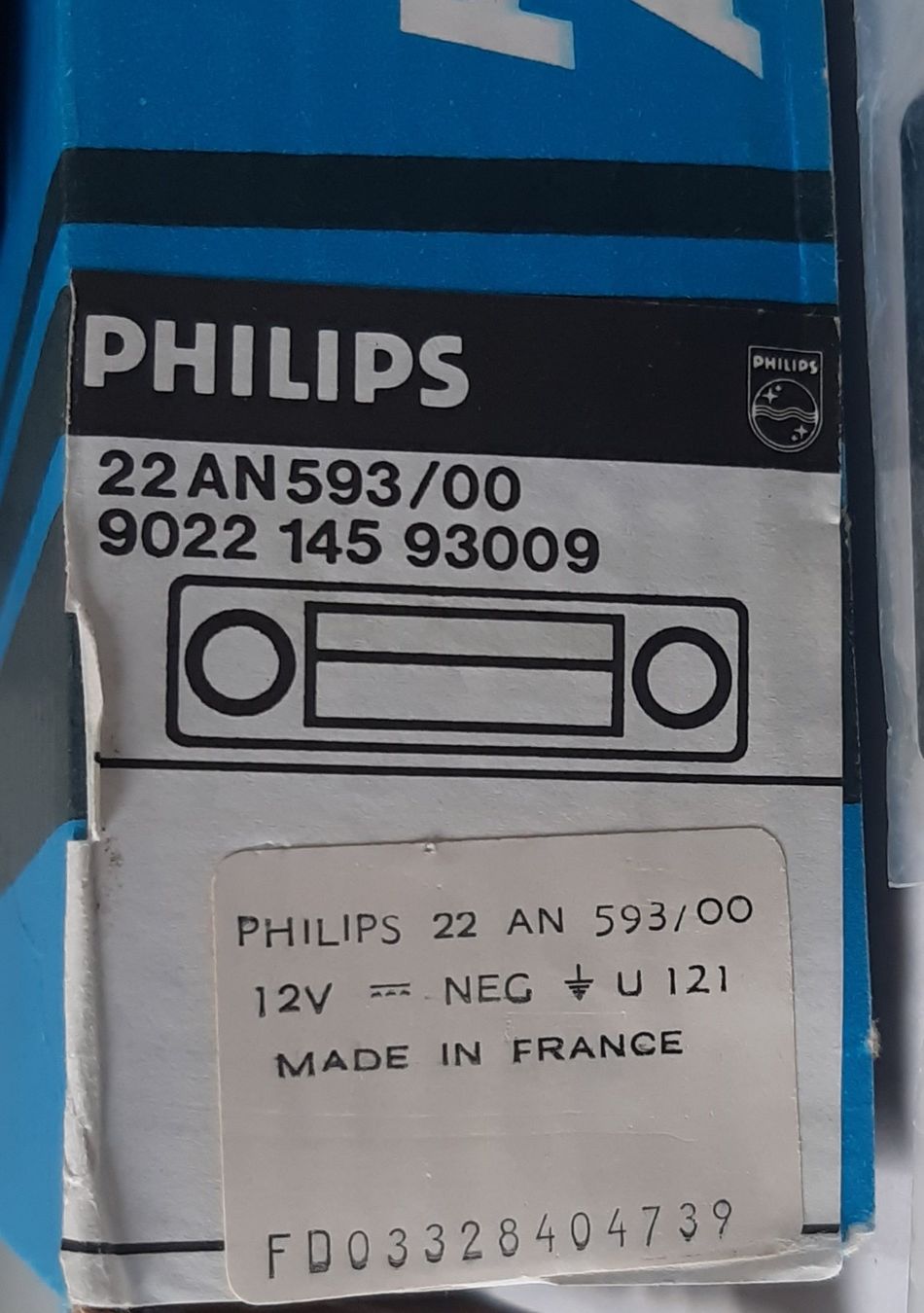 Philips Radio: AUTORADIO PHILIPS 593 – Nuovo e nell'imballaggio originale da Bellinzona venduto da a.mar 1