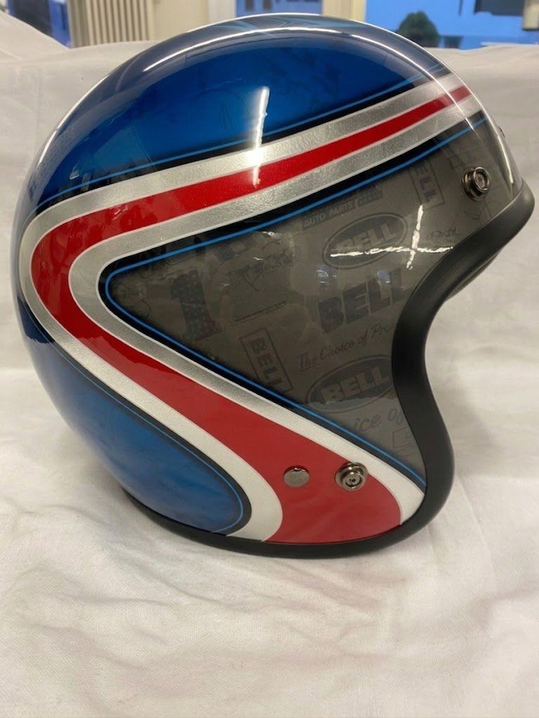 Bell Caschi & visiere: Custom Jethelm Grösse XS, einzigartig! Marke Bell – Nuovo (secondo la descrizione) da St.Gallen venduto da oehlins 2