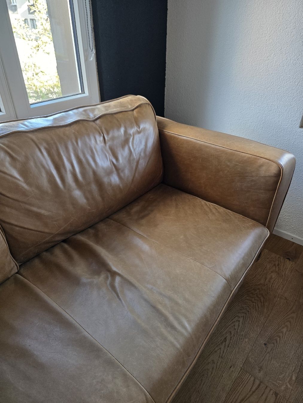 Divani: Cooles - stylisches EchtlederSofa – Usato da Neuhaus SG venduto da LENZ30 8