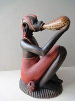Grosse Afrikanische Holzfigur geschnitzt