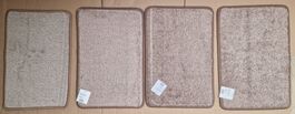 4 Stk. Teppich Türvorlege Fussmatte 40x60