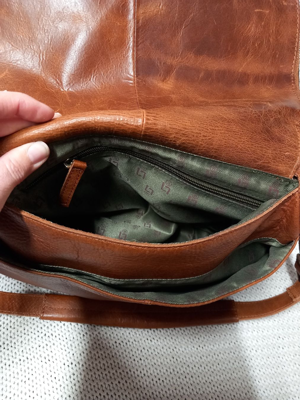 Sacs femmes: Ledertasche LANDLEDER hellbraun, Handtasche – D'occasion à Gwatt (Thun) par umwelt-brocki 3