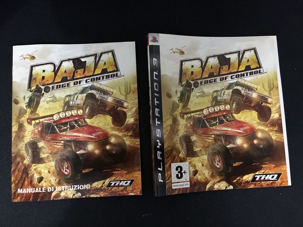 Sony Giochi: Manuale+Cover BAJA PS3 – Nuovo (secondo la descrizione) da Taverne venduto da nad02026