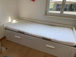 Ikea Brimnes Ausziehbett