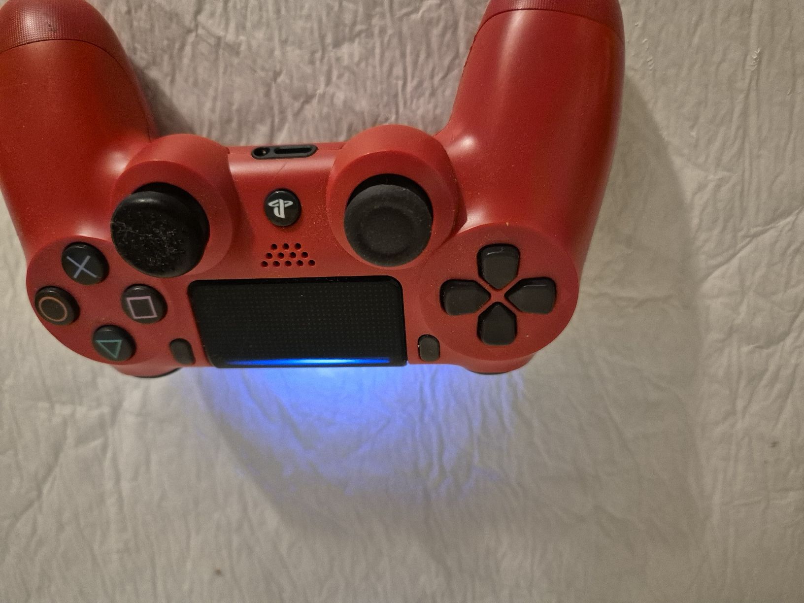 Controller: Sony PlayStation 4  Controller rot gebraucht – Usato da Füllinsdorf venduto da Piter1893 4