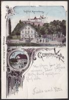 Gruss  aus  Wykon  1902    Litho