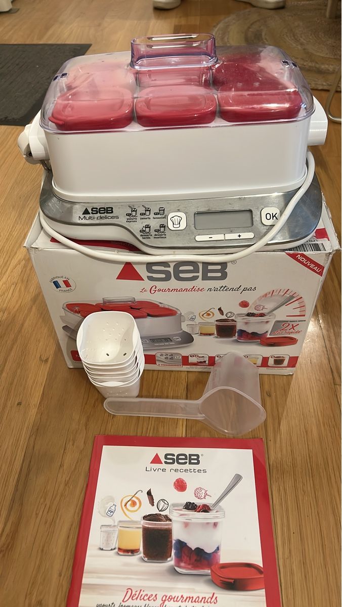 Elettrodomestici da cucina: Seb Multi Delices Yogurt Maker White Like New – Usato da Lausanne venduto da dre_th8k