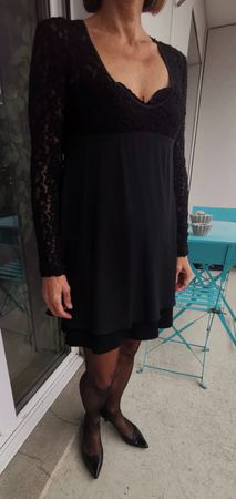 Robe noire/ Schwarzes Kleid/ Vestito nero