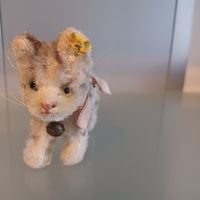niedliches Kätzchen von Steiff 10cm um1960