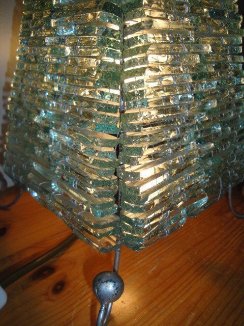 Lampade: Tischleuchte aus Glas – Usato da Zürich venduto da Paykan 4