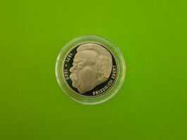 5 DM Münze Silber „Friedrich Ebert“ 1975