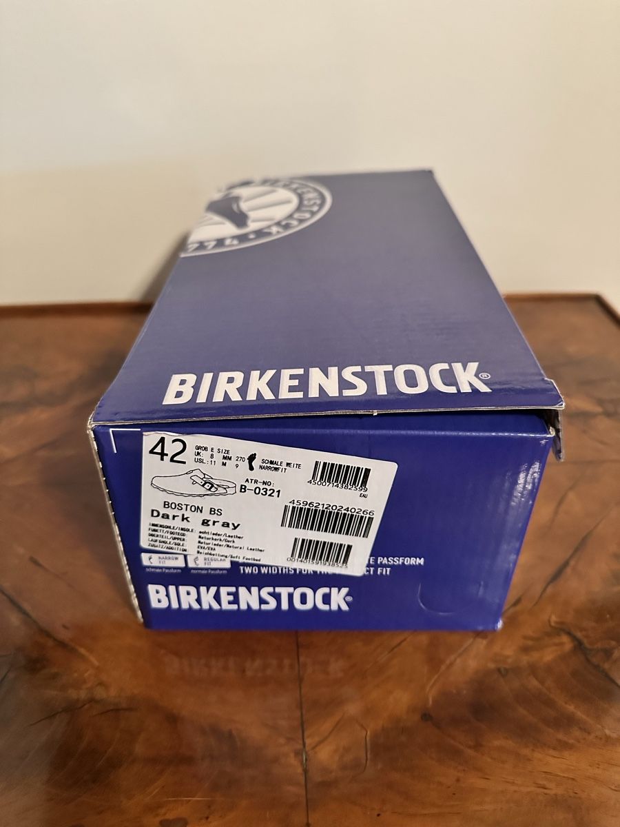 Birkenstock Herrenschuhe: Birkenstock dark grey 42 – Neu (gemäss Beschreibung) aus Genève von rom_56hd 2