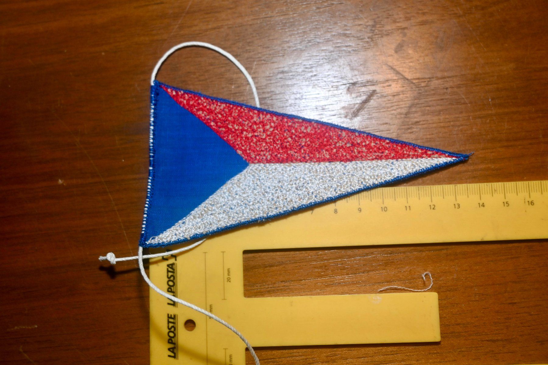 Bandiere: kleiner VINTAGE Wimpel Tschechien – Usato da Pfaffhausen venduto da mono_rec 1
