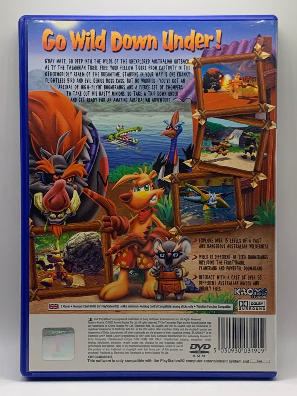 Sony Spiele: PS2 - TY the Tasmanian Tiger - EN – Gebraucht aus Ostermundigen von RG-Collector 1