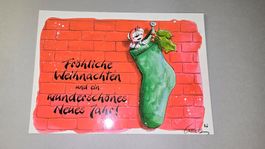 Diddl Weihnachtskarte 13c  Rarität