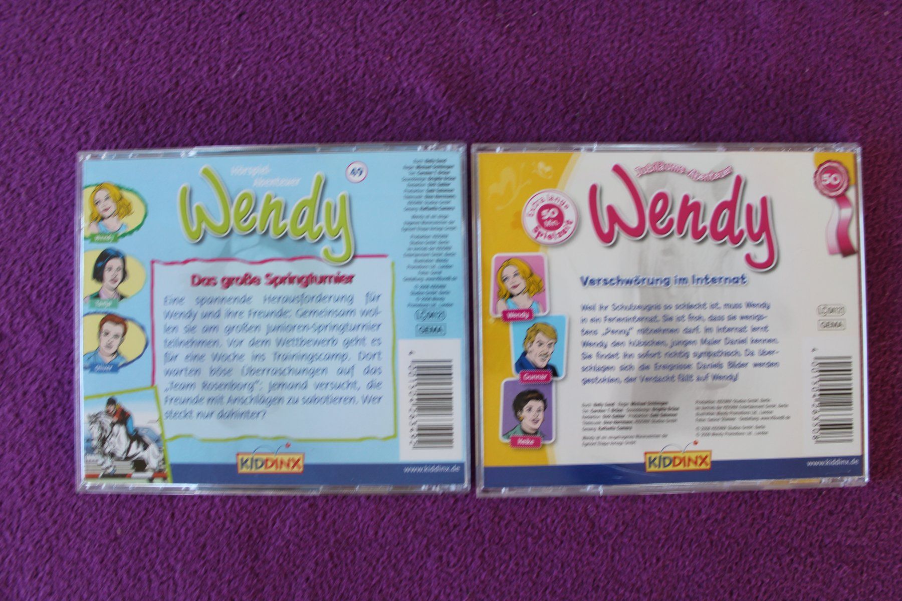 CDs: 7 - Wendy - Hörspiel - CD´s – Gebraucht aus Müllheim Dorf von Seeeule01 4