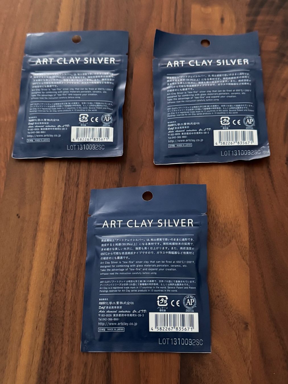 Materiale per modellare: 69g Art Clay Silver Modelliermasse – Usato da Kaiseraugst venduto da Drasa 1