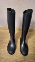 Reitstiefel Gummistiefel Gr. 34, Schwarz