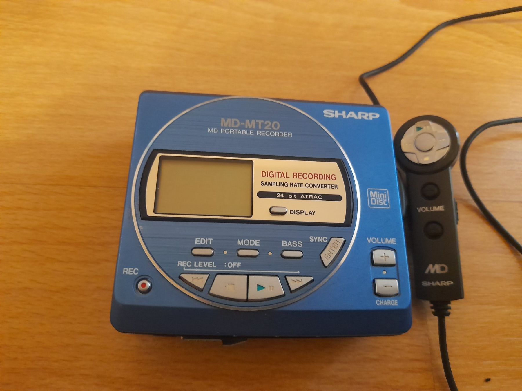 Minidisc: SHARP MD-MT20 Mini Disc Recorder (defekt) – Defekt aus Lustmühle von chevi03