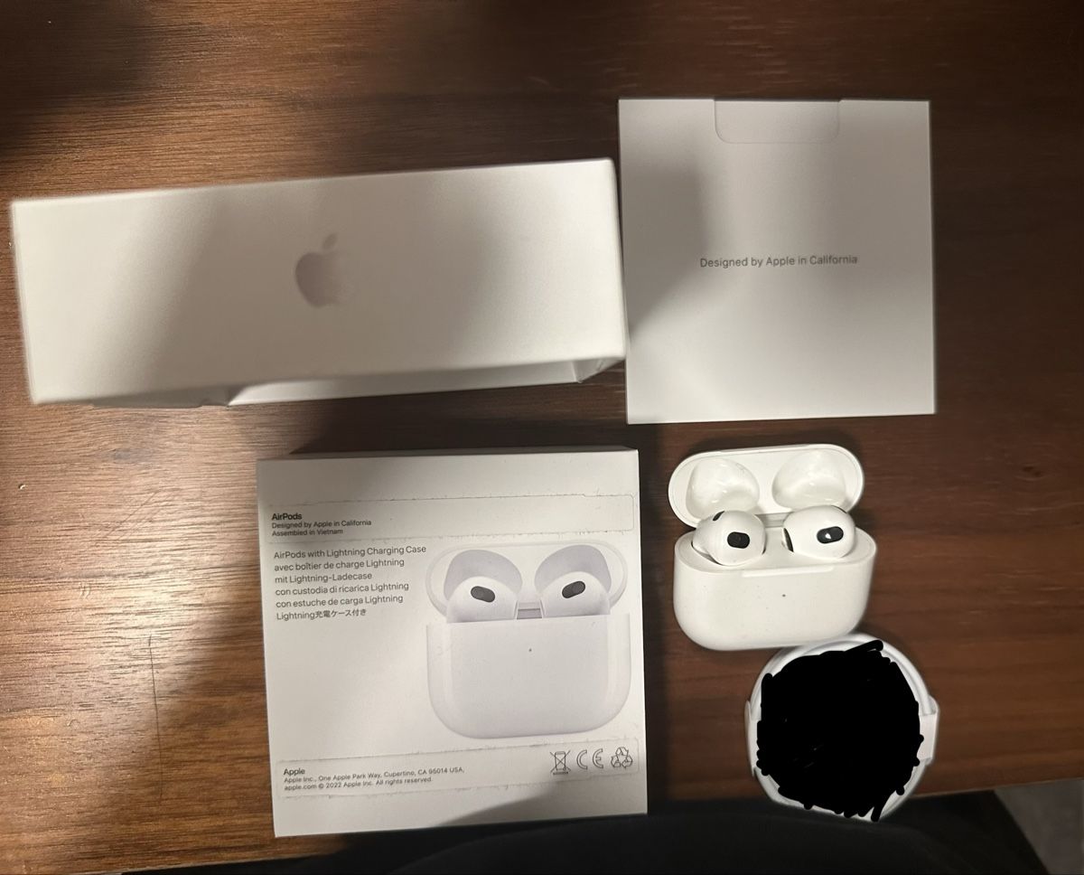 Apple Cuffie: Apple AirPods Gen 3 super Zustand – Nuovo (secondo la descrizione) da Dietikon venduto da sal_zdn5 1