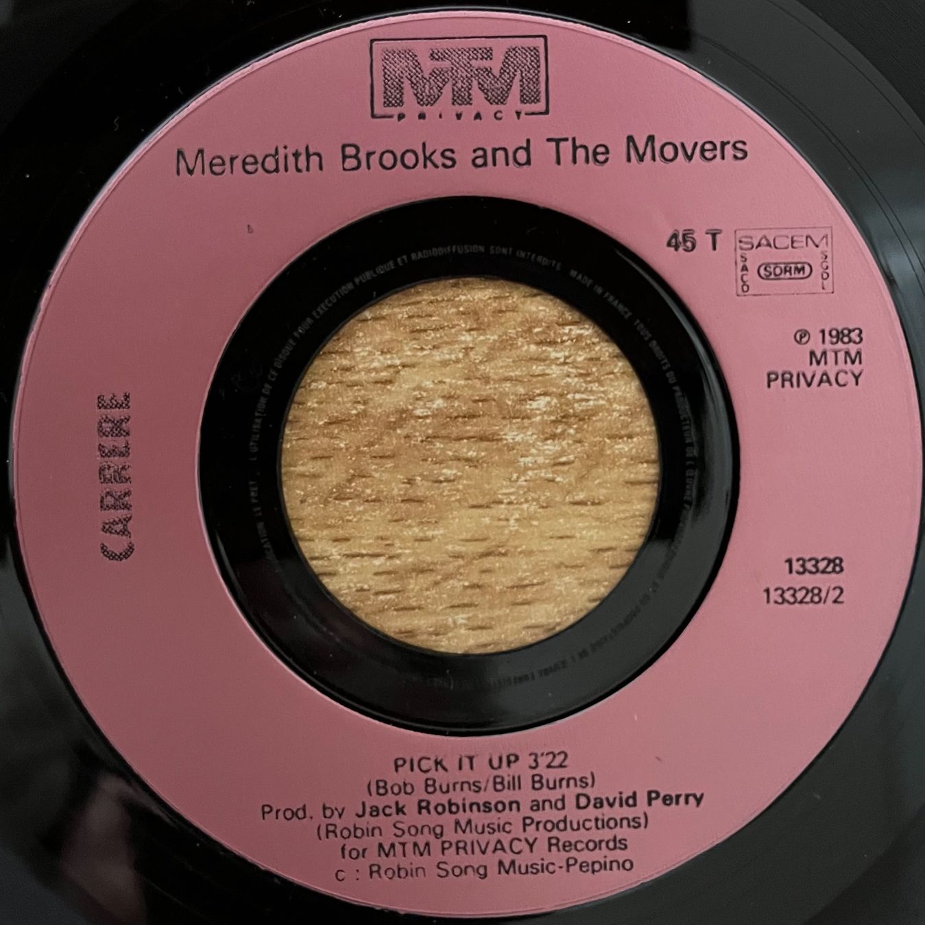 Dischi in vinile: MEREDITH BROOKS - PICK IT UP – Usato da Bussigny venduto da vinyl-pas-cher 3