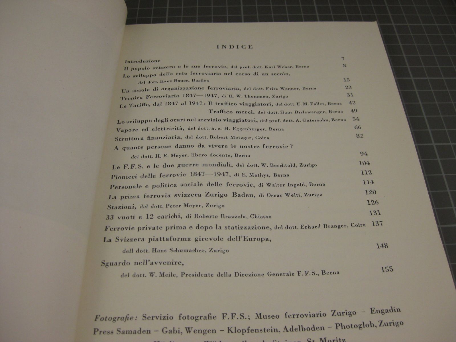 Bücher: Buch: Il centenario delle ferrovie svizz – Gebraucht aus Malters von Marosko 1