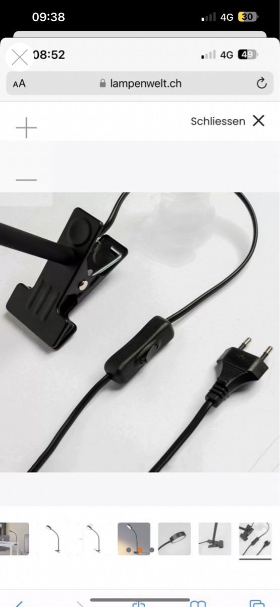 Lampen: Lampe, Lindby Toulin LED Klemmleuchte, Flexarm – Neu und originalverpackt aus Müntschemier von Fee_00 2