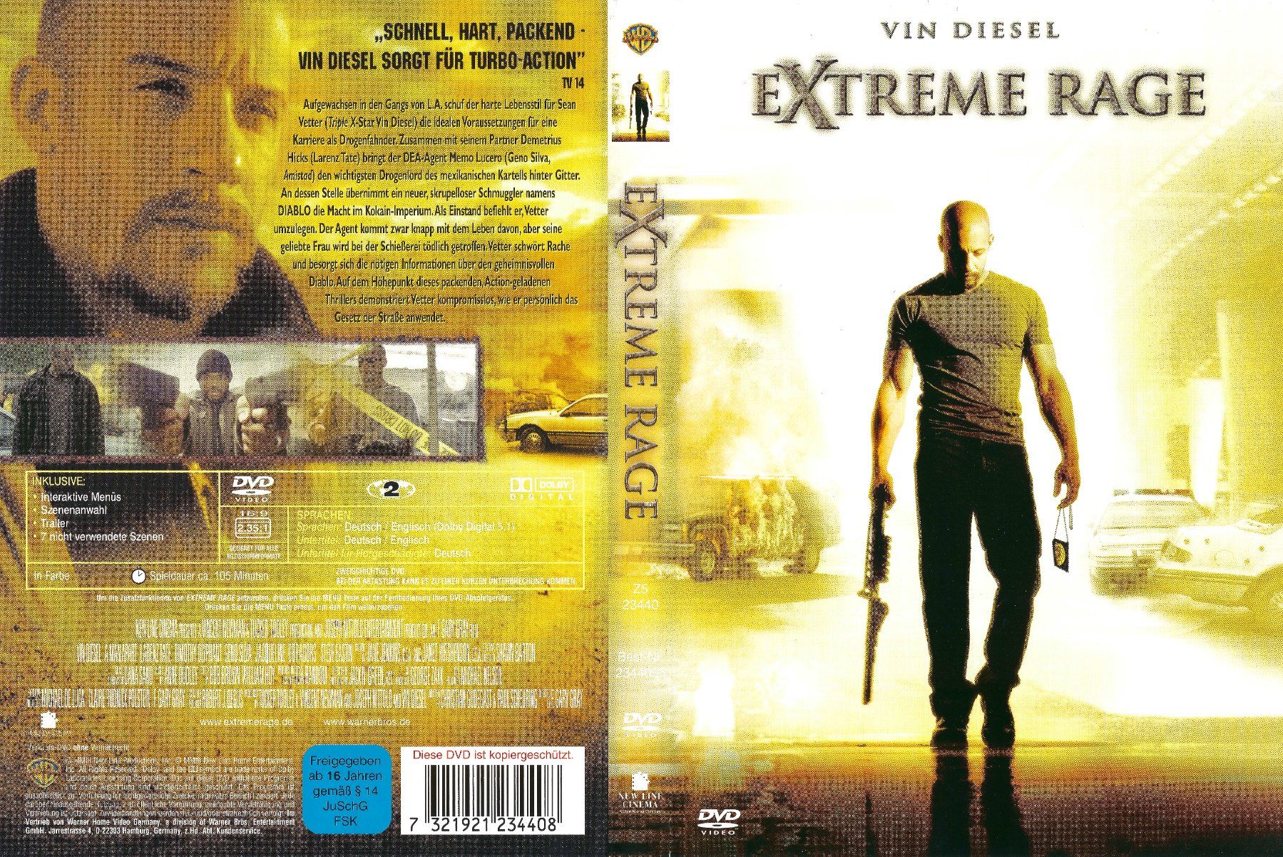 Tutti i DVDs: Extreme Rage – Usato da Zürich venduto da Cineasten