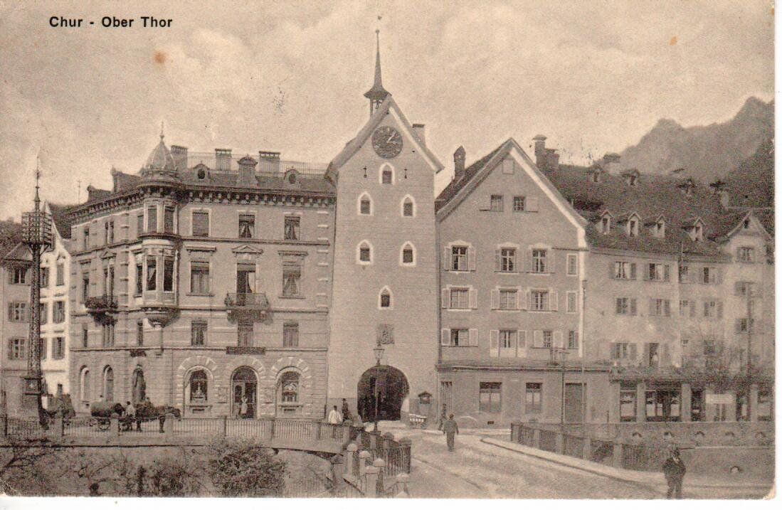 Cartoline postali: Chur 1914 – Usato da Wolhusen venduto da Curver9