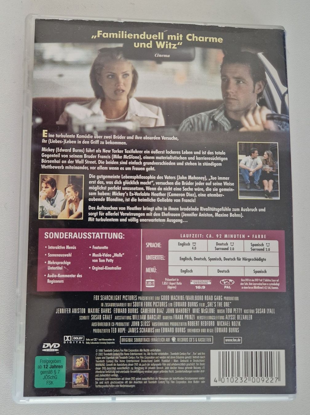 Tutti i DVDs: DVD "She's the One - Traumfrau mit Haken" – Usato da Diegten venduto da herala 1