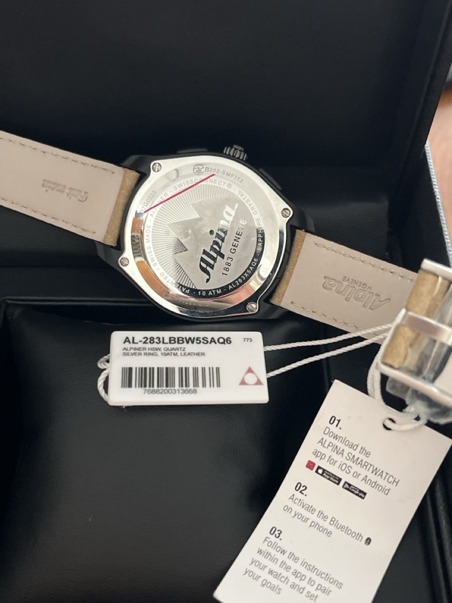 Alpina Orologi: Alpina Alpiner HSW pro Quartz  – Usato da Rheineck venduto da UhrenReinhardt 2