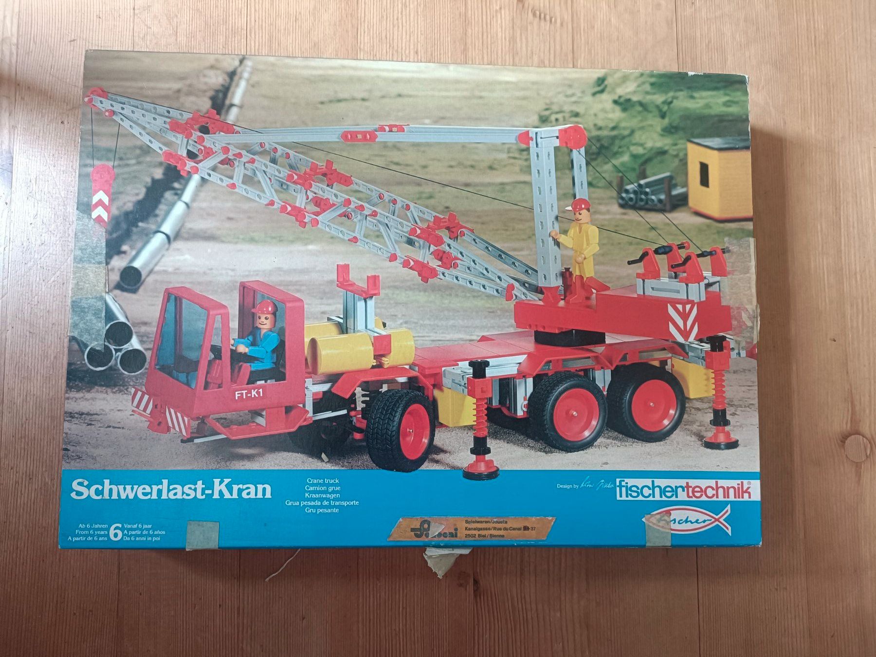 Fischer Jeux de construction: Fischer Technik Schwerlast-Kran – D'occasion à Scharnachtal par aebnit
