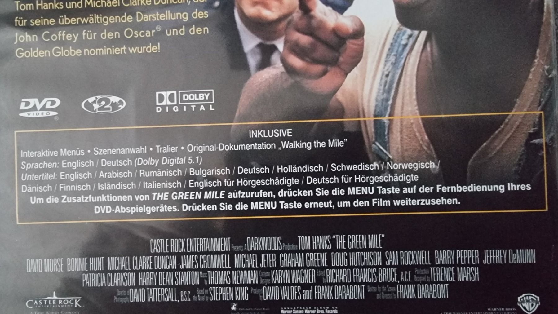 Tutti i DVDs: DVD The green Mile - Tom Hanks – Usato da Oetwil am See venduto da fineli2 1
