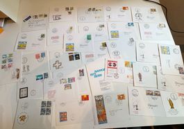 FDC HELVETIA LOT