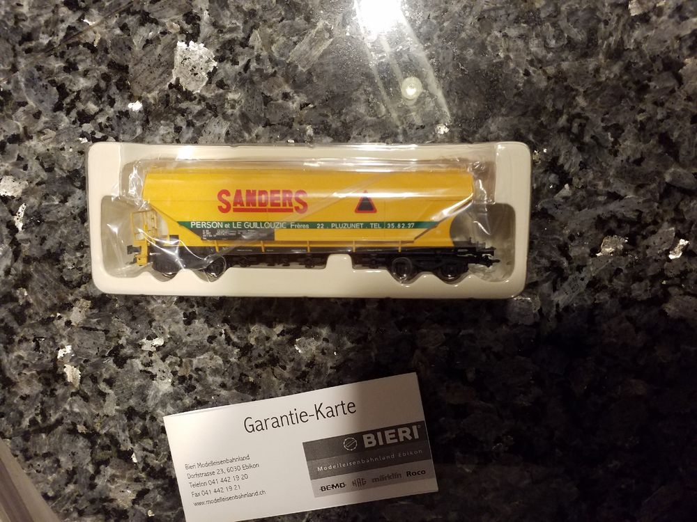 Wagon à essieux Céréalier FRANGECO, décoration "SANDERS&quot