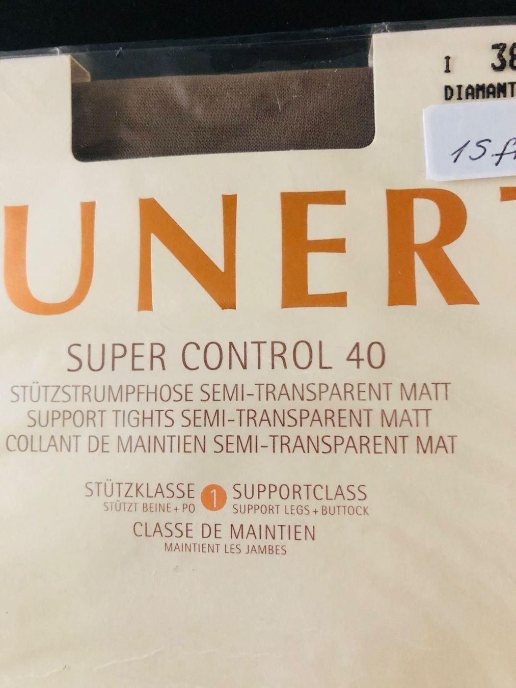 Kunert Calze & Collant: Strumpfhose Kunert Super Control 40/19f – Nuovo e nell'imballaggio originale da Zumikon venduto da DamenFashionShop 5