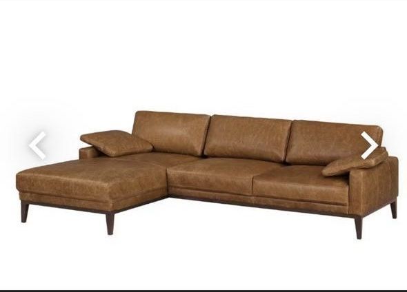 Divani: Leather Sofa Leder Sofa 3 Sitzer – Usato da Zürich venduto da RedOne1