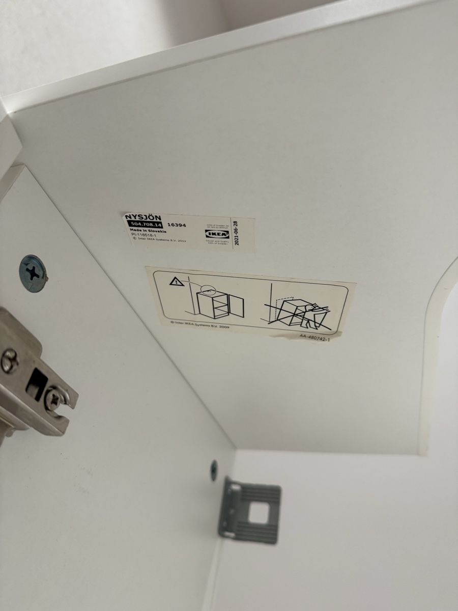 Ikea Mobili per bagno: Badezimmermöbel Ikea NYSJÖN – Usato da Dietwil venduto da Steinetritt 2