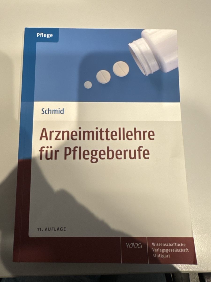Libri: Arzneimittellehre Pflegeberufe Buch – Usato da Sempach venduto da Chanti__